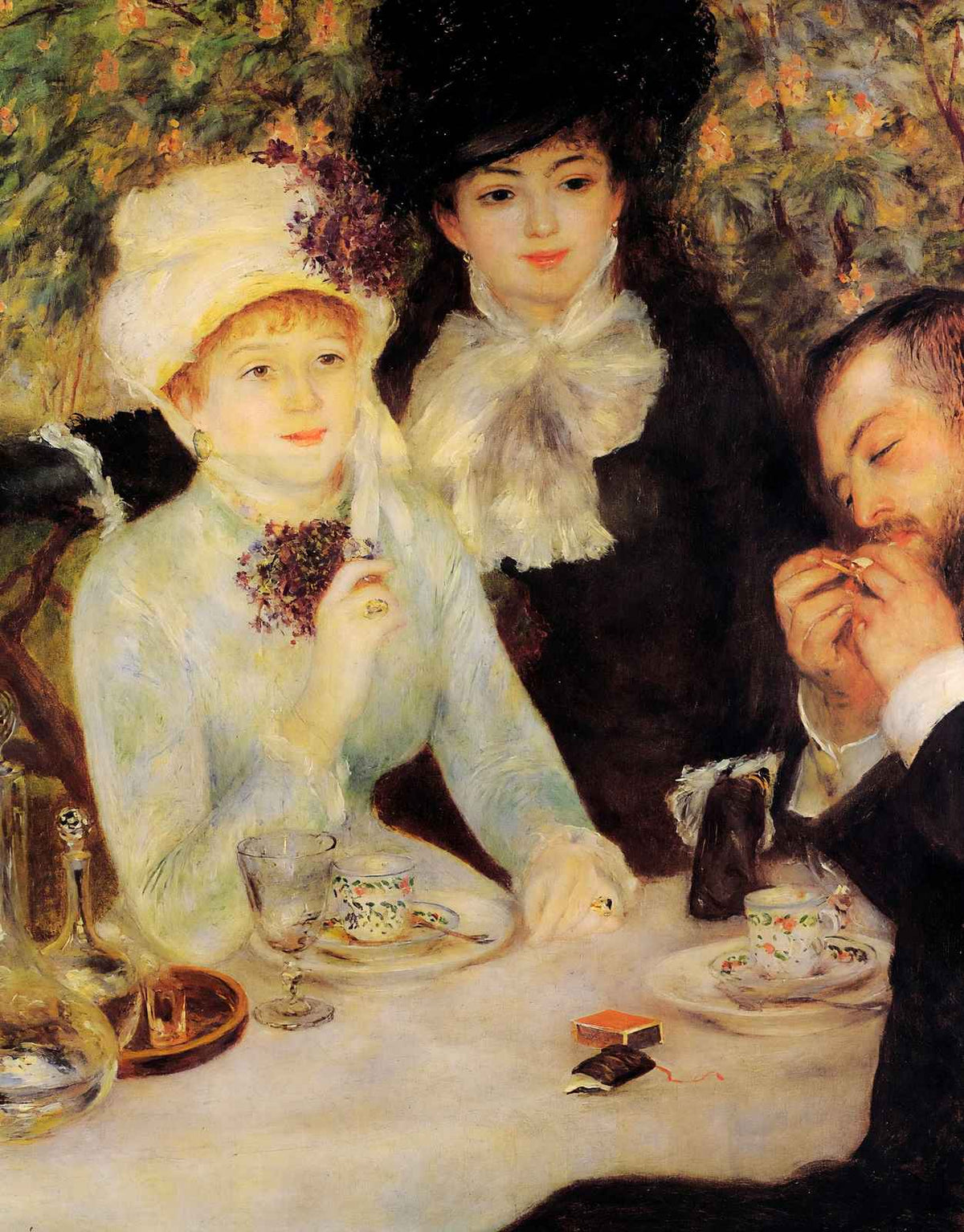 The End of Lunch 1879 Painting by Pierre-Auguste Renoir Art Print (6 Sizes)