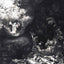 The Angel Appearing to the Shepherds art print by Rembrandt (1634)