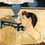 The Lamp 1891 Painting by Mary Cassatt Art Print (6 Sizes) - Acid Free