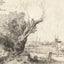The Omval 1645 Drawing by Rembrandt Art Print (6 Sizes) - Premium Quality