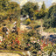 The Garden at Fontenay Art Print 1874 by Pierre-Auguste Renoir (6 Sizes)