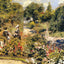 The Garden at Fontenay painting print by Pierre-Auguste Renoir (1874)