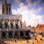 The Church of St Jacques in Dieppe, Morning Sun 1901 Fine Art Print (6 Sizes)