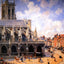 The Church of St Jacques in Dieppe, Morning Sun 1901 Fine Art Print (6 Sizes)