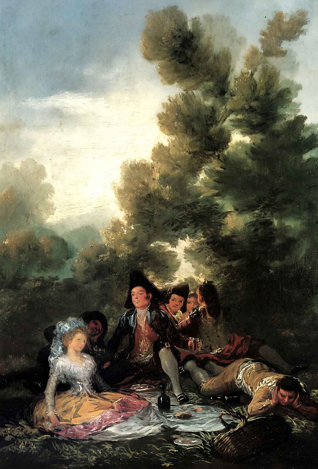 The Picnic 1788 Painting by Francisco Goya Art Print (6 Sizes) - Acid Free
