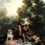 The Picnic art print by Francisco Goya (1788)