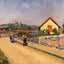 The Railroad Crossing at Les Patis 1873 by Camille Pissarro Art Print (6 Sizes)