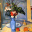 The Blue Vase Art Print 1887 Painting by Paul Cezanne (6 Sizes) - Premium Print