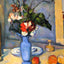 The Blue Vase Art Print 1887 Painting by Paul Cezanne (6 Sizes) - Premium Print