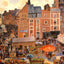 The Fair, Dieppe Sunny Afternoon Art Print 1901 by Camille Pissarro (6 Sizes)