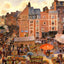 The Fair, Dieppe Sunny Afternoon Art Print 1901 by Camille Pissarro (6 Sizes)