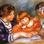 The Lesson 1906 Painting by Pierre-Auguste Renoir Fine Art Print (6 Sizes)