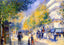 The Great Boulevards Art Print 1875 Painting by Pierre-Auguste Renoir (6 Sizes)