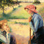 The Talk art print by Camille Pissarro (1892)