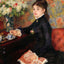 The Cup of Chocolate art print by Pierre-Auguste Renoir (1878)