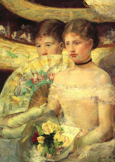 The Loge Fine Art Print 1880 Painting by Mary Cassatt (6 Sizes) - Archival Paper