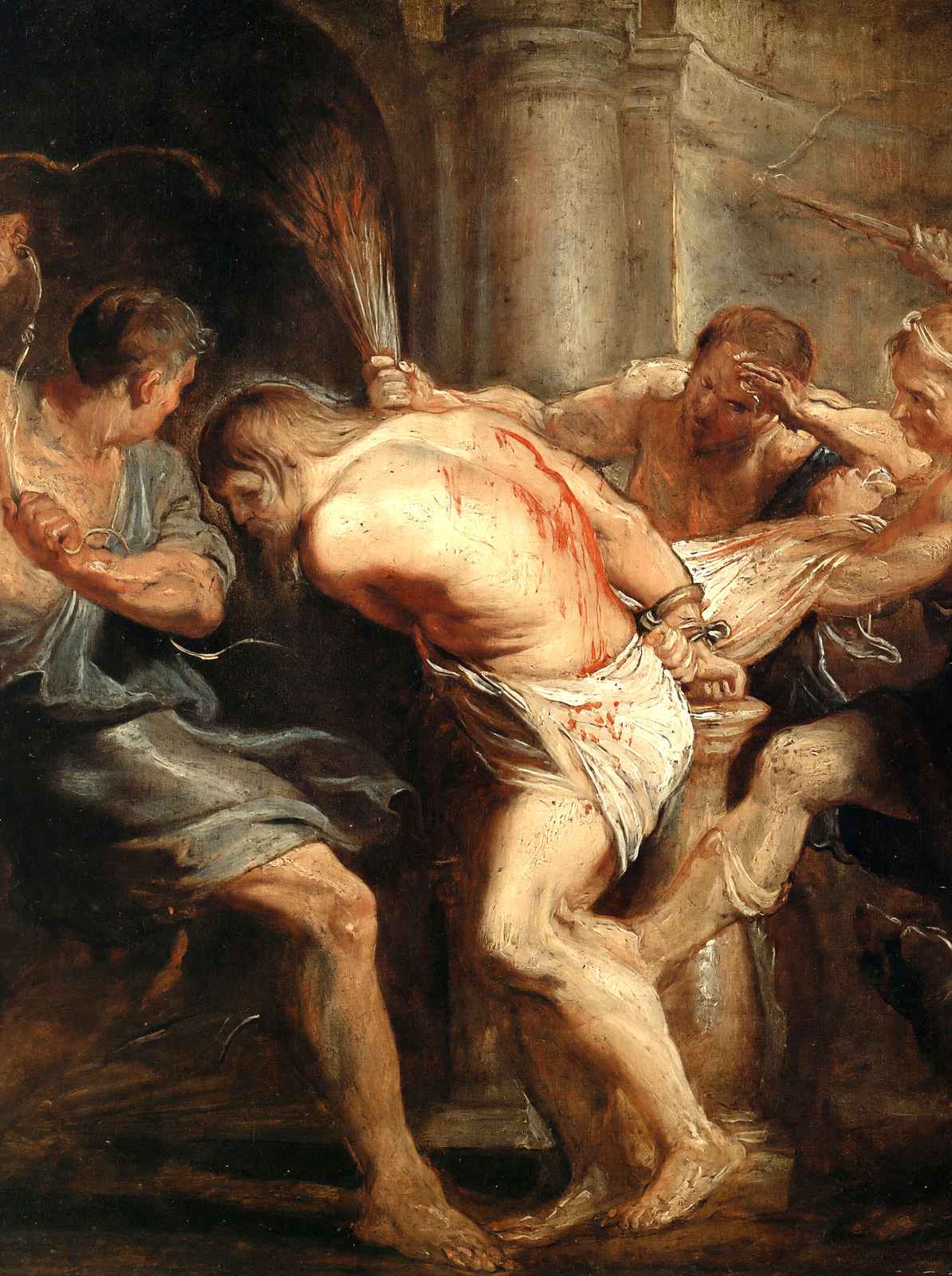 The Flagellation of Fine Art Print Christ by Peter Paul Rubens (6 Sizes)