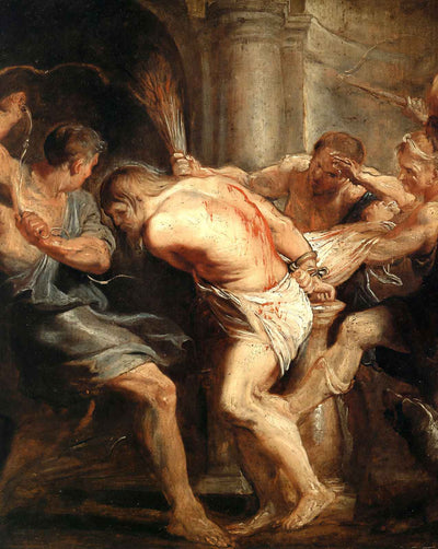 The Flagellation of Christ art print by Peter Paul Rubens