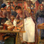 The Pork Butcher Art Print 1883 Painting by Camille Pissarro (6 Sizes)