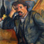 The Smoker 1890 Painting by Paul Cezanne Fine Art Print (6 Sizes) - High Quality