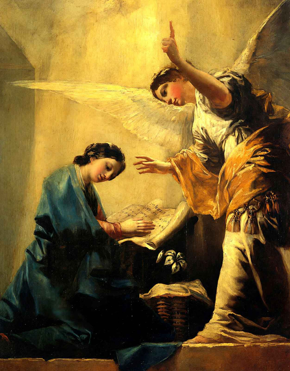 The Annunciation 1785 Painting by Francisco Goya Fine Art Print (6 Sizes)