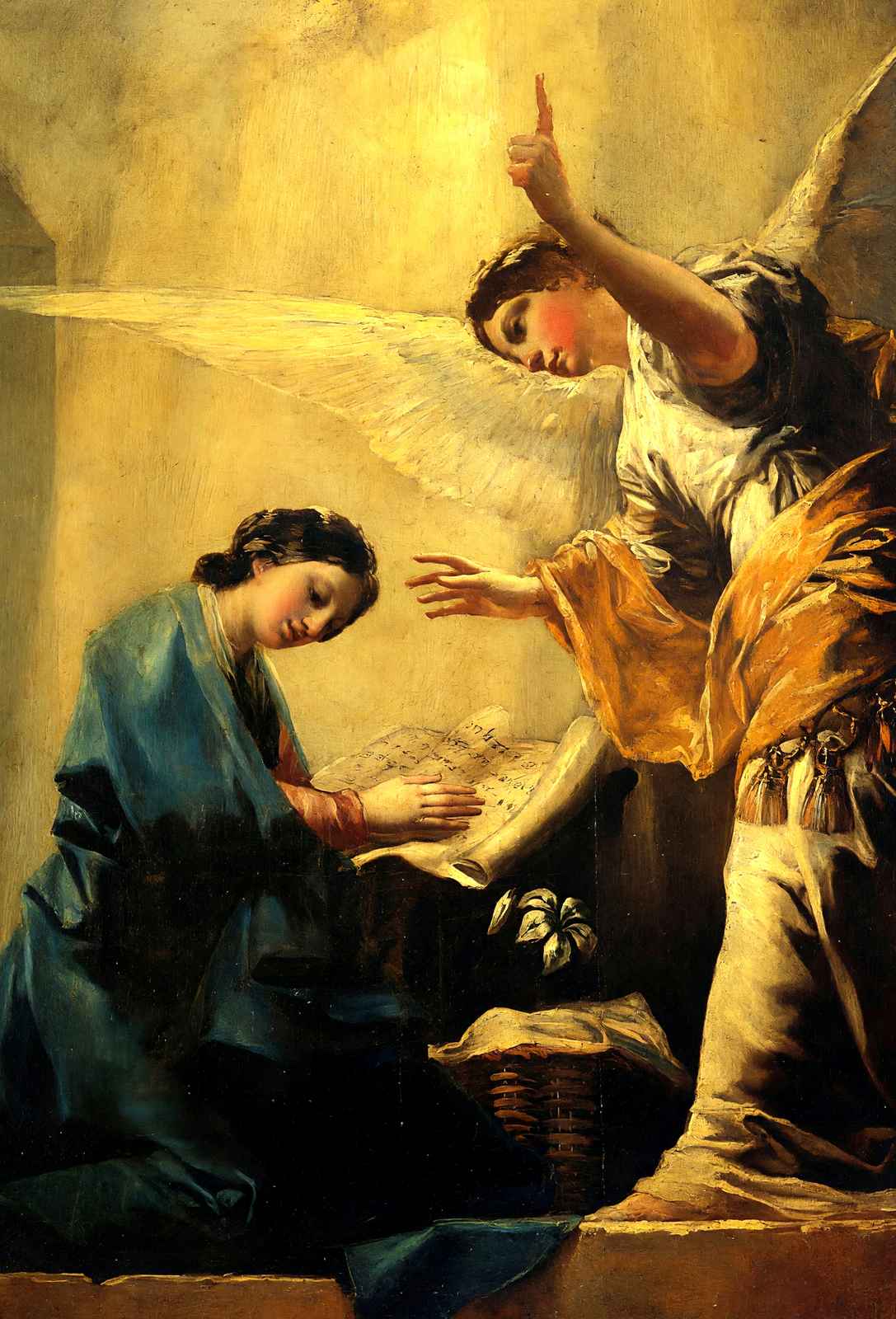 The Annunciation 1785 Painting by Francisco Goya Fine Art Print (6 Sizes)