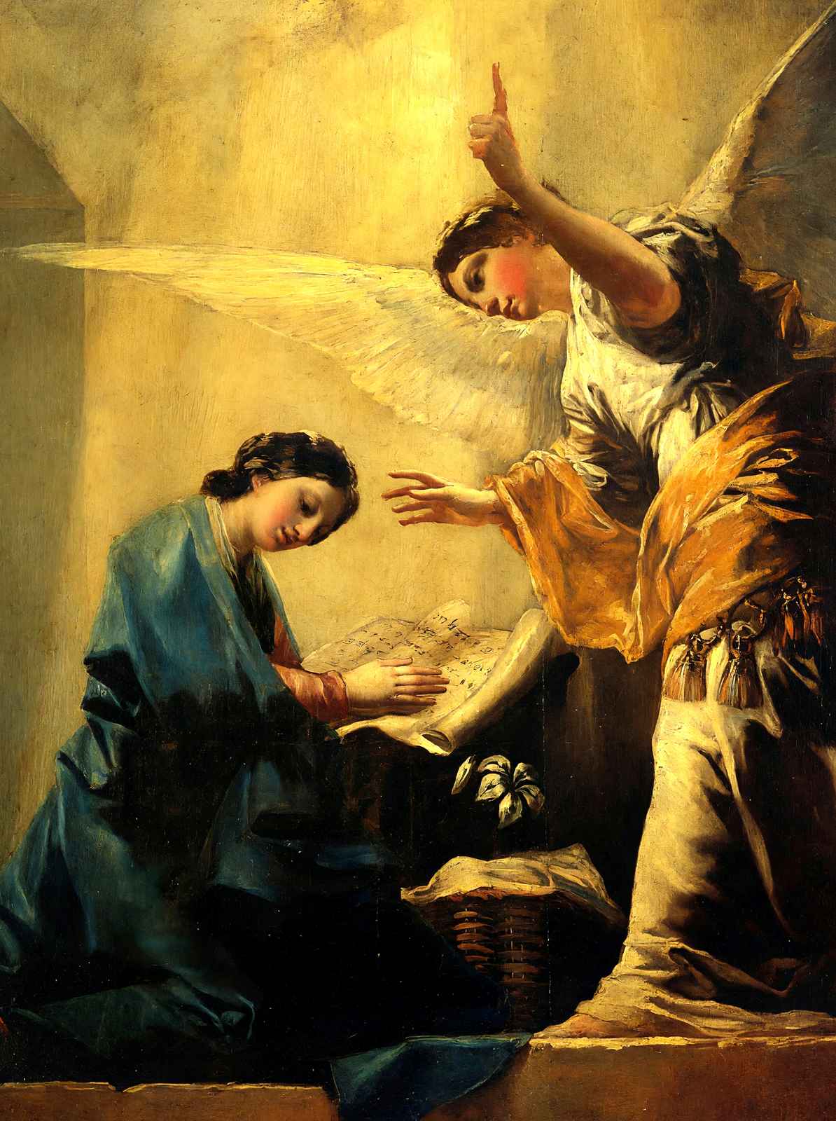 The Annunciation 1785 Painting by Francisco Goya Fine Art Print (6 Sizes)