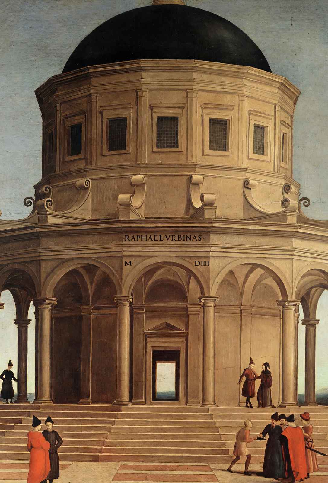 The Marriage of the Virgin (Detail) Fine Art Print 1504 by Raphael (6 Sizes)