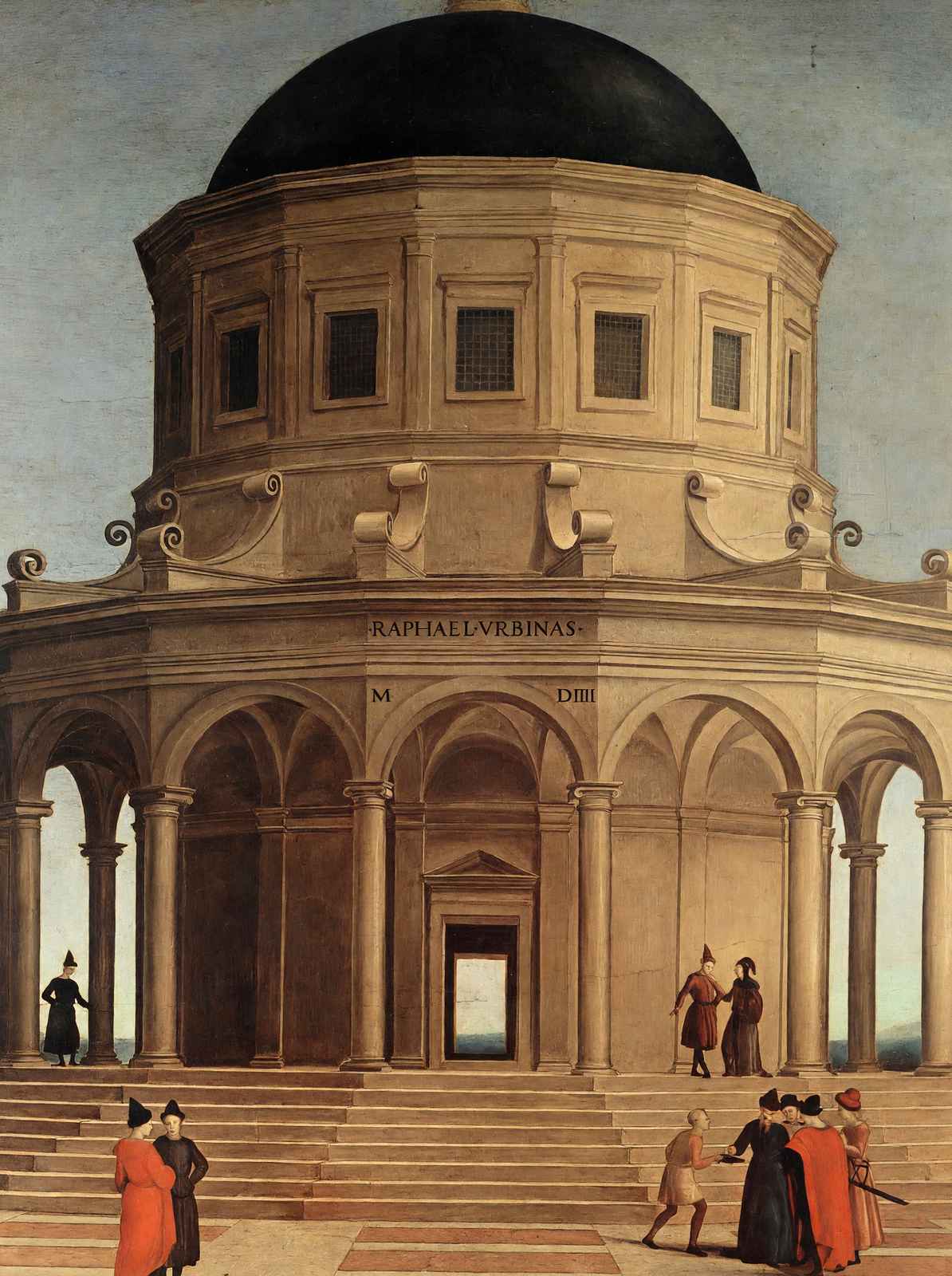 The Marriage of the Virgin (Detail) Fine Art Print 1504 by Raphael (6 Sizes)