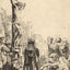 The Tribute Money 1635 Drawing by Rembrandt Art Print (6 Sizes) - High Quality
