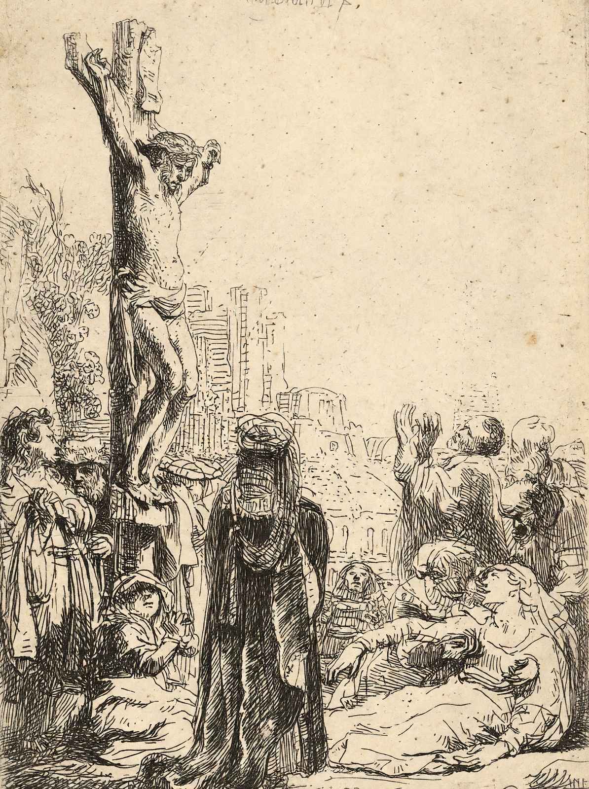 The Tribute Money 1635 Drawing by Rembrandt Art Print (6 Sizes) - High Quality
