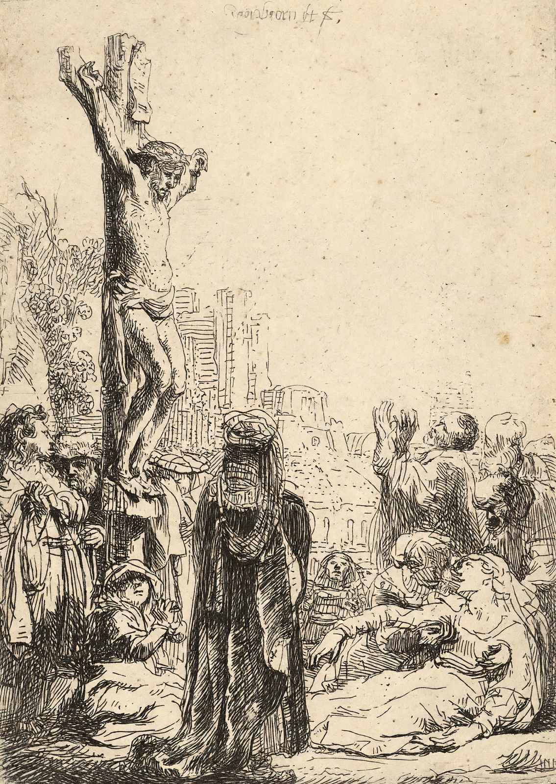 The Tribute Money 1635 Drawing by Rembrandt Art Print (6 Sizes) - High Quality