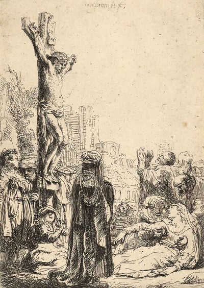 The Tribute Money 1635 Drawing by Rembrandt Art Print (6 Sizes) - High Quality