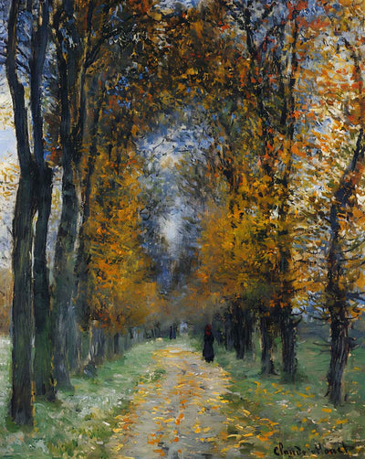 The Avenue art print by Claude Monet (1878)