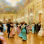 The Ball or An Elegant Evening by Victor Gilbert Fine Art Print (6 Sizes)