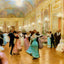 The Ball or An Elegant Evening by Victor Gilbert Fine Art Print (6 Sizes)