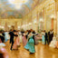 The Ball or An Elegant Evening painting by Victor Gilbert