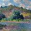 The Banks of the Seine at Port-Villez 1885 by Claude Monet Art Print (6 Sizes)