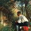 The Bee Friend Fine Art Print 1863 by Hans Thoma (6 Sizes) - Beehive, Beekeeper
