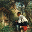 The Bee Friend Fine Art Print 1863 by Hans Thoma (6 Sizes) - Beehive, Beekeeper