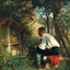 The Bee Friend art print (1863)