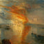 Burning of the Houses of Parliament (Cleveland) by Turner Art Print (6 Sizes)