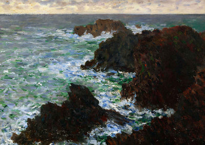 The Cote Sauvate Art Print 1896 Painting by Claude Monet (6 Sizes) - Retouched