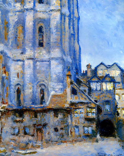 The Cour d'Albane fine art print by Claude Monet (1892)