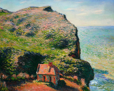 The Custom's House painting by Claude Monet (1882)