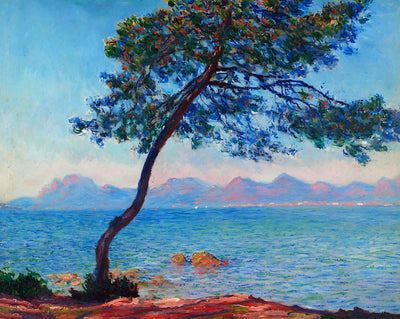 The Esterel Mountains art print by Claude Monet (1888)