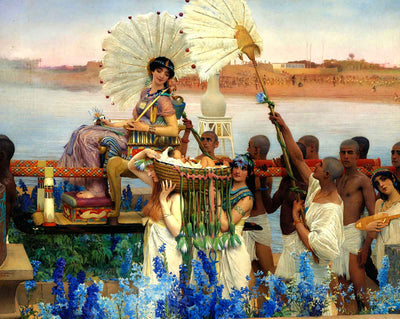 The Finding of Moses Lawrence Alma-Tadema fine art print