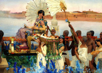 The Finding of Moses Lawrence Alma-Tadema Bible Art Print (6 Sizes)
