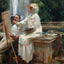 The Fountain Premium Art Print Painting by John Singer Sargent (6 Sizes)