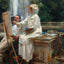 The Fountain fine art print by John Singer Sargent